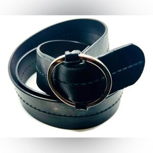 Cole Haan Black Leather Belt - M/L